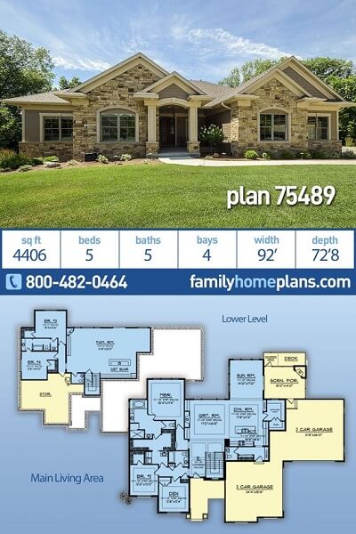 Modern Ranch Style House Floor Plans and Designs - K4 Feed